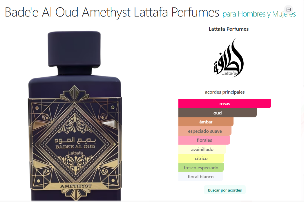 Lattafa Bade'e Al Oud Amethyst