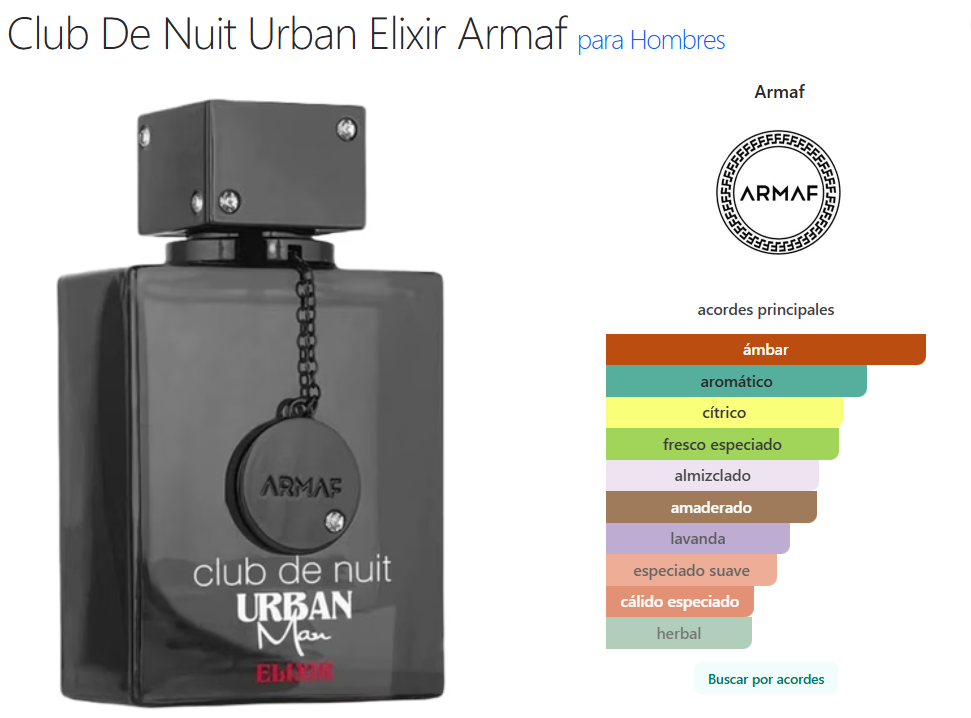 Club de Nuit Urban Elixir 