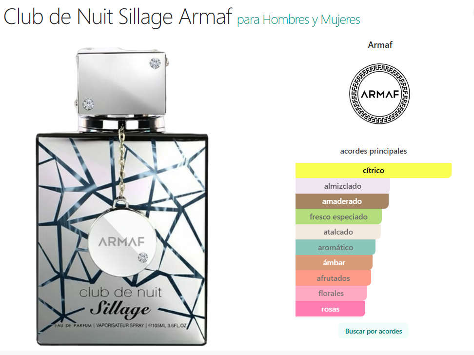 Club de Nuit Sillage 