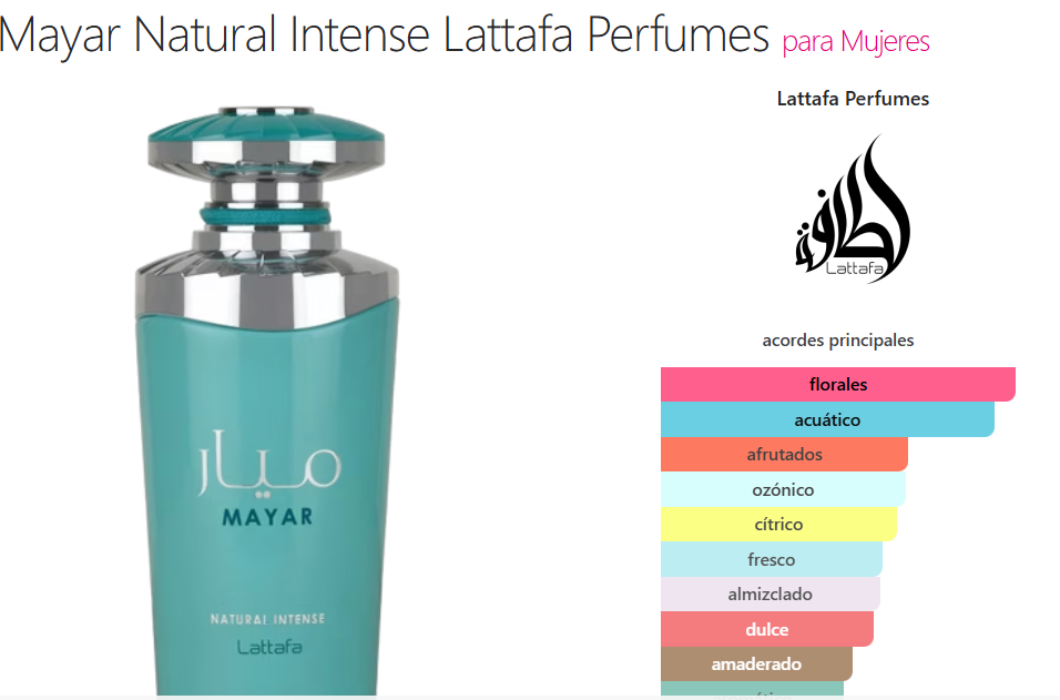 Mayar Natural Intense 