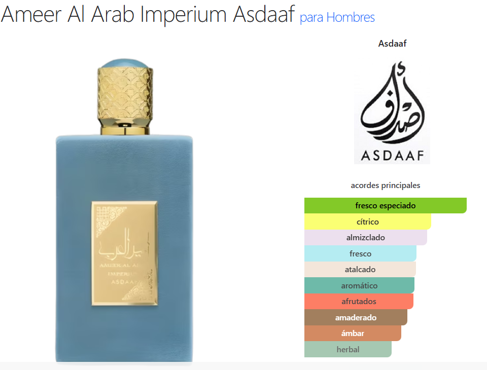 Ameer Al Arab Imperium Asdaaf