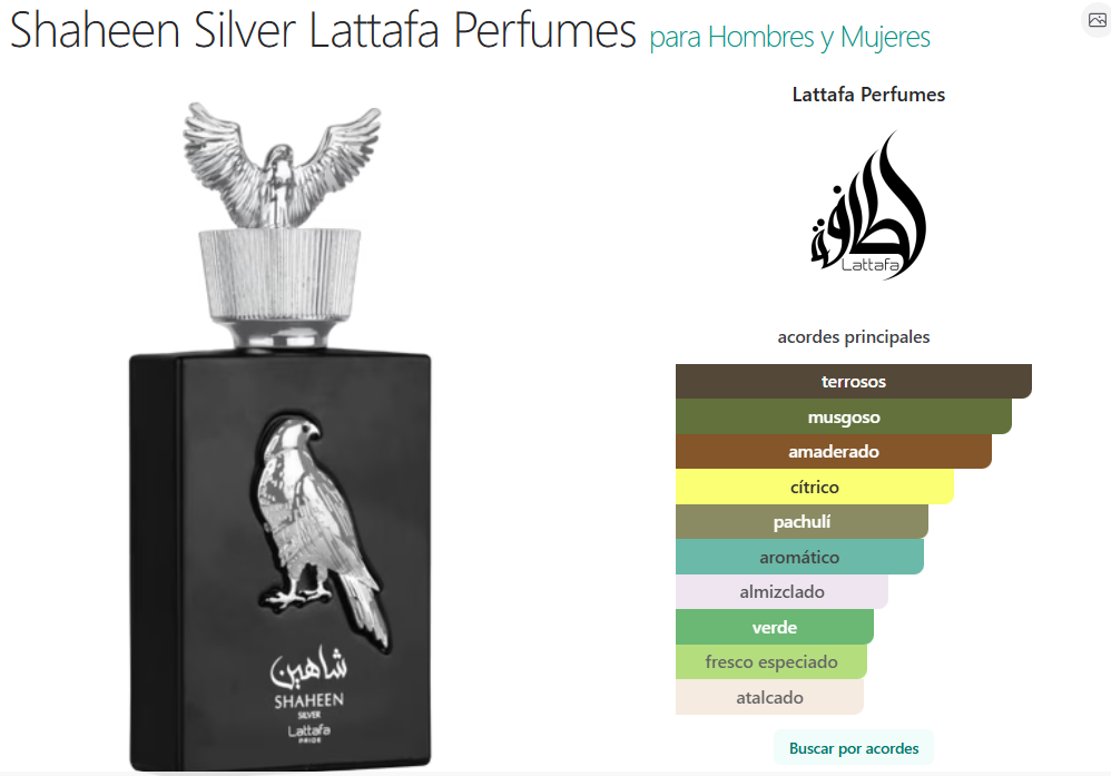 Shaheen Silver Lattafa 