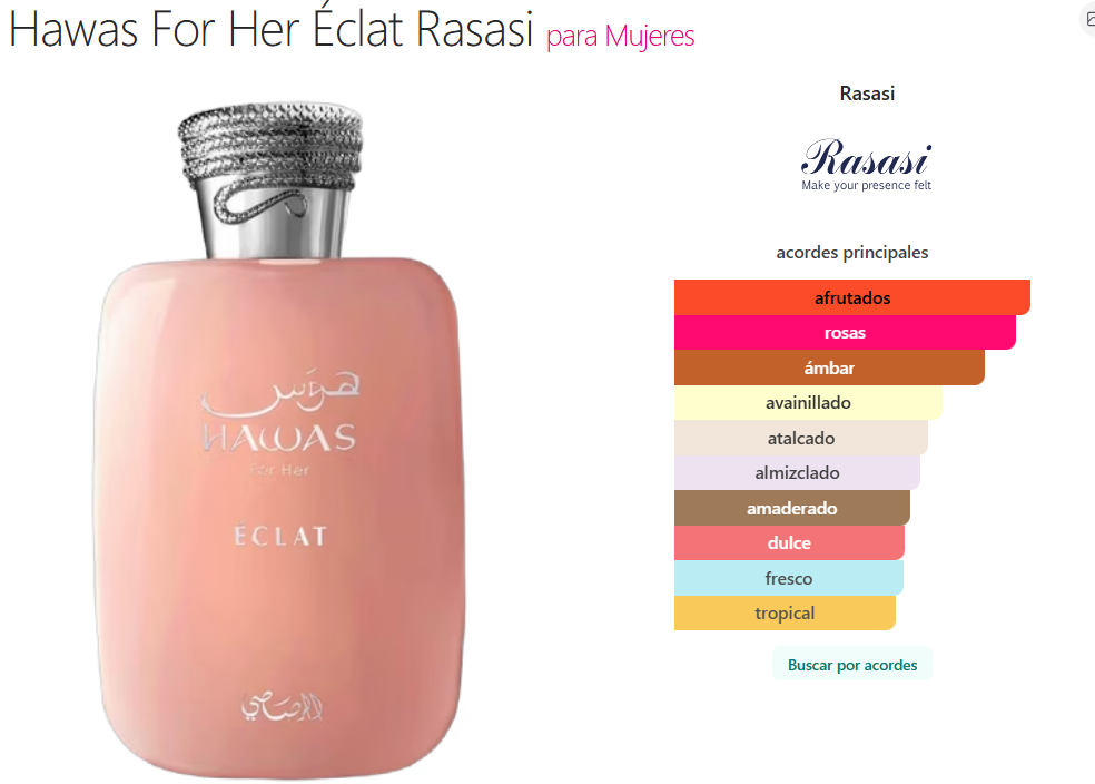 Hawas For Her Eclat 