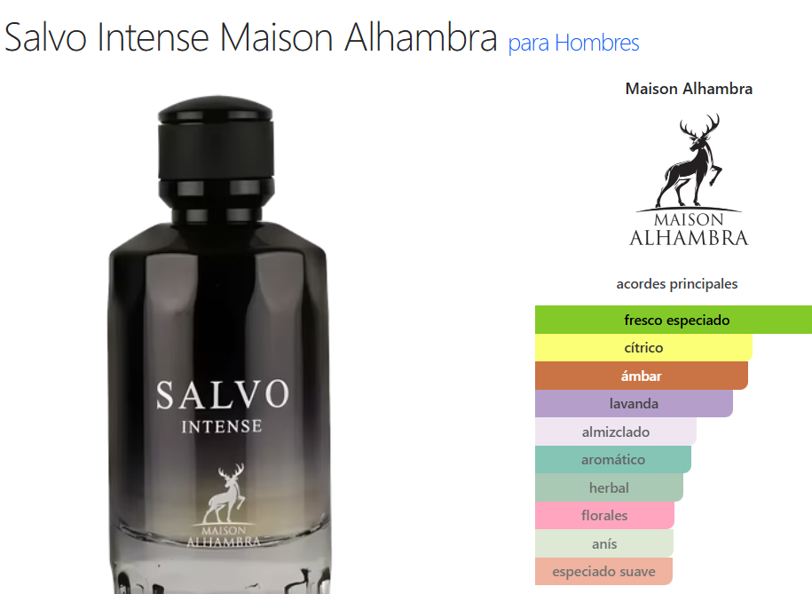 Salvo Intense 