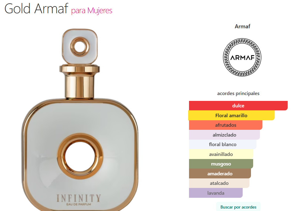 Armaf Infinity Gold